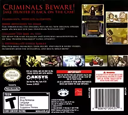 Image n° 2 - boxback : Jake Hunter - Detective Story - Memories of the Past